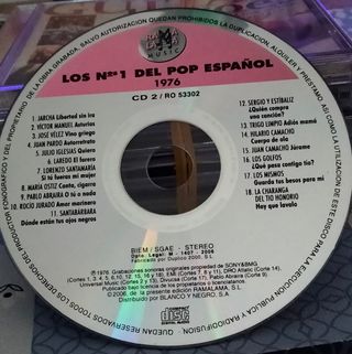3 CDS  POP ESPAÑOL-ITALIANO Y VARIOS MAS