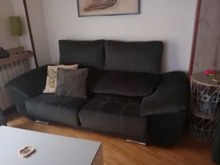 Sofá 2 plazas relax manual