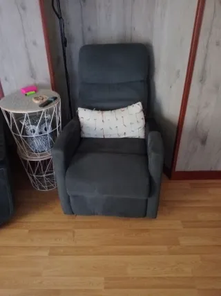 Sofá 2 plazas relax manual