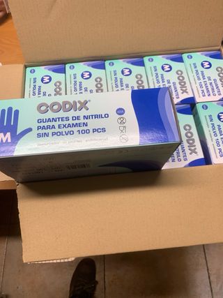 Guantes de nutrido 10 cajas por 40€