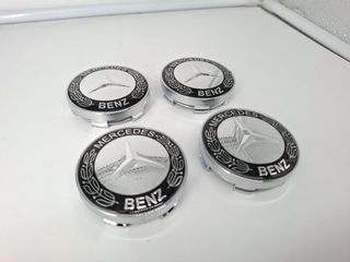 4 Coprimozzi Mercedes 60mm Nuovi