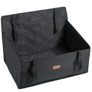 Asiento Coche Perro Negro