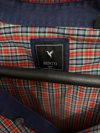 Camisa Berto Sport Cuadros