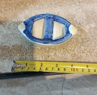 Barchetta in porcellana Made in Italy La Faenzera