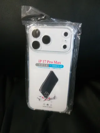 Funda iPhone 17 Pro Max Transparente