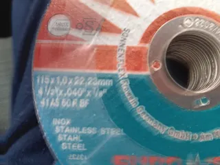 25 discos corte metal 115mm Amoladora pequeño