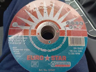 25 discos corte metal 115mm Amoladora pequeño