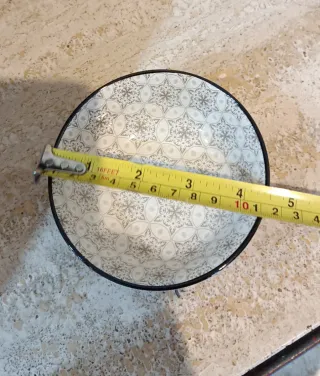 Ciotolina in porcellana decorata