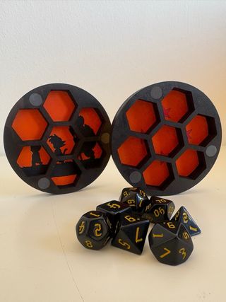 Caja imantada dados Dragon Ball