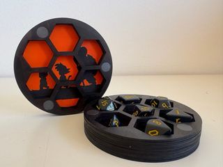 Caja imantada dados Dragon Ball