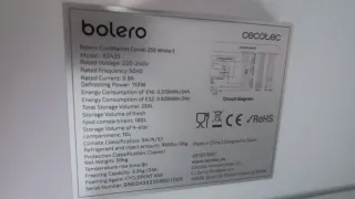 OPORTUNIDAD Nevera Cecotec Bolero CoolMarket Combi