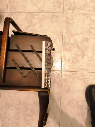 Scatola da lavoro in legno con manico