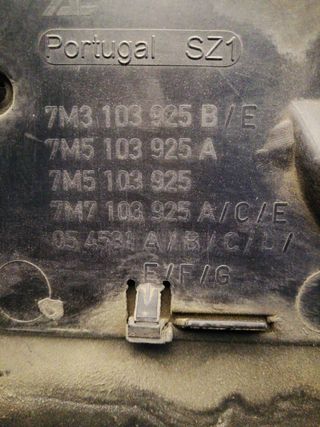 CUBIERTA MOTOR VOLKSWAGEN SHARAN (7M8)