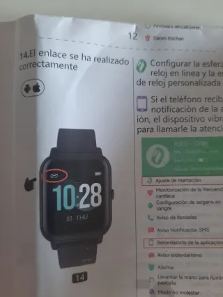 Correa de velcro negra