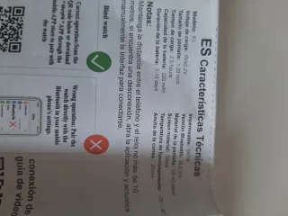 Correa de velcro negra