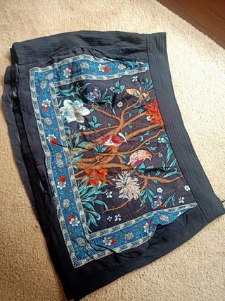 Minifalda verano pájaros