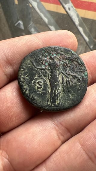 Moneda Romana Sestercio