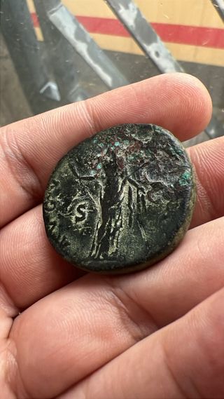 Moneda Romana Sestercio