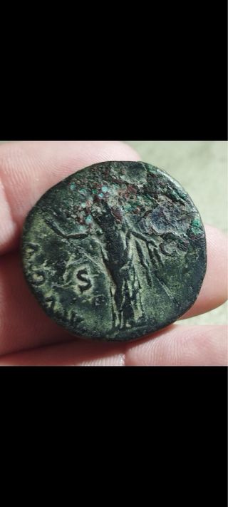 Moneda Romana Sestercio