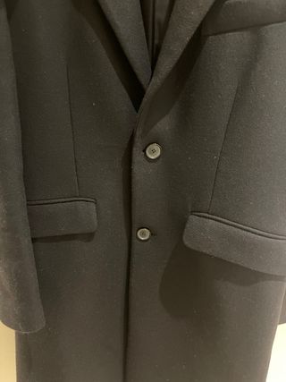 Cappotto Zara Lana Nero Donna