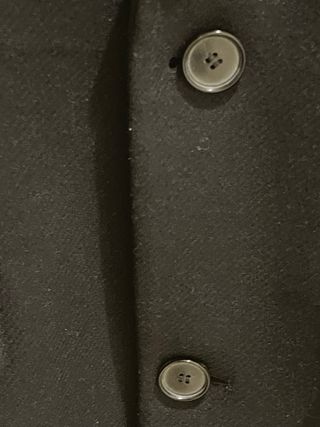 Cappotto Zara Lana Nero Donna