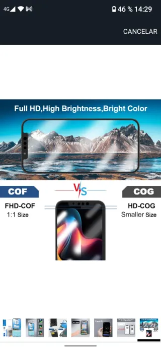 Kit riparazione schermo iPhone 13 Mini, touch 3D