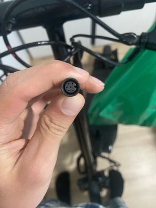 Patinete Eléctrico Negro para reparar/piezas.