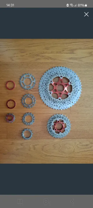 Cassette Sunrace 11-50 12v