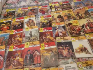 Lote de 100 novelas del oeste