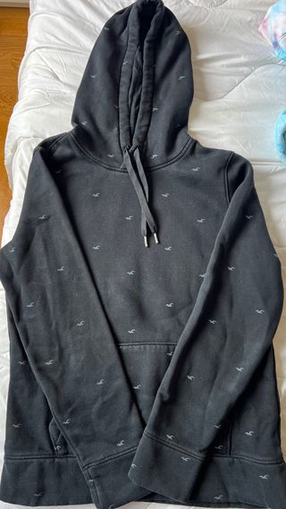 Sudadera Hollister Negra Talla S
