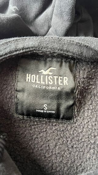 Sudadera Hollister Negra Talla S