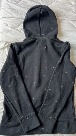 Sudadera Hollister Negra Talla S