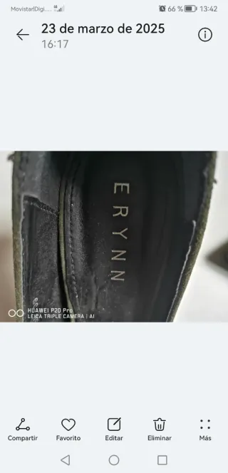 Botines de tacón ERYNN negros mujer