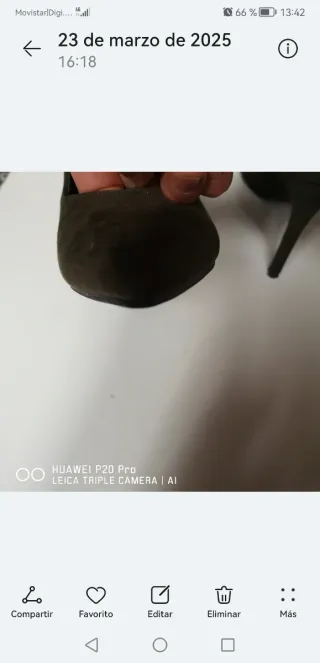 Botines de tacón ERYNN negros mujer