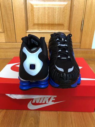 Nike Shox TL Negro/Azul