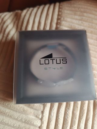 Pulsera Lotus Style Negra y Plateada