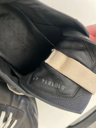 Rick Owens Sneakers Negras