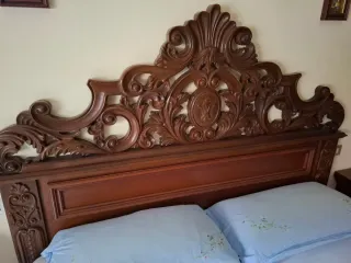 Camera da letto completa legno massello