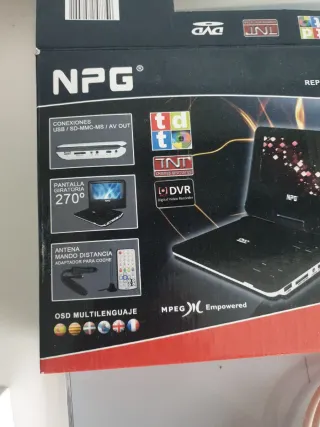 DVD Portátil NPG PDT708IR