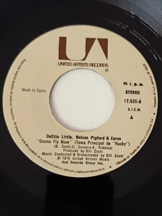 ROCKY 1977 Gonna Fly Now Single 7"