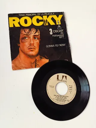ROCKY 1977 Gonna Fly Now Single 7"