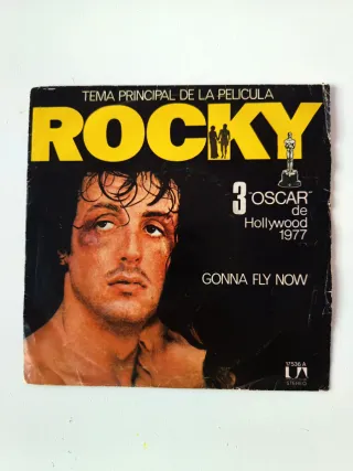 ROCKY 1977 Gonna Fly Now Single 7"