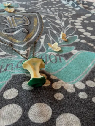 Maglione Gil Santucci in lana grigio oro