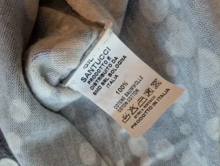 Maglione Gil Santucci in lana grigio oro