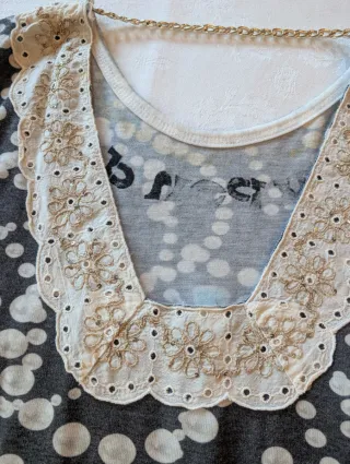 Maglione Gil Santucci in lana grigio oro