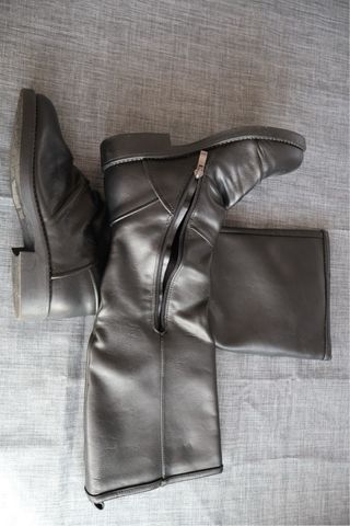 Stivali ecopelle morbida tacco 3cm