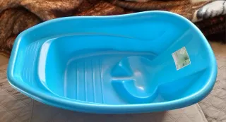 Bañera de plástico para bebé