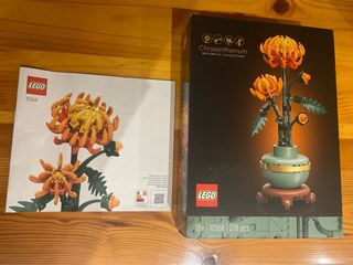 Istruzioni e scatola set lego botanicals 10368