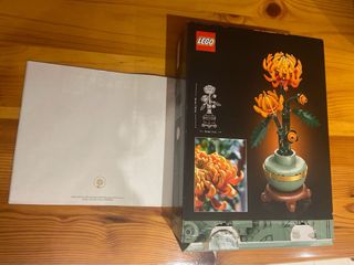 Istruzioni e scatola set lego botanicals 10368