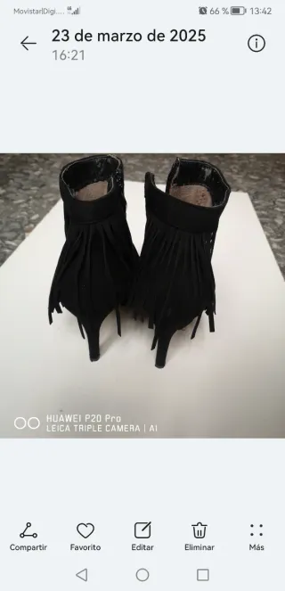 Botines Sixth Sens Negros Mujer